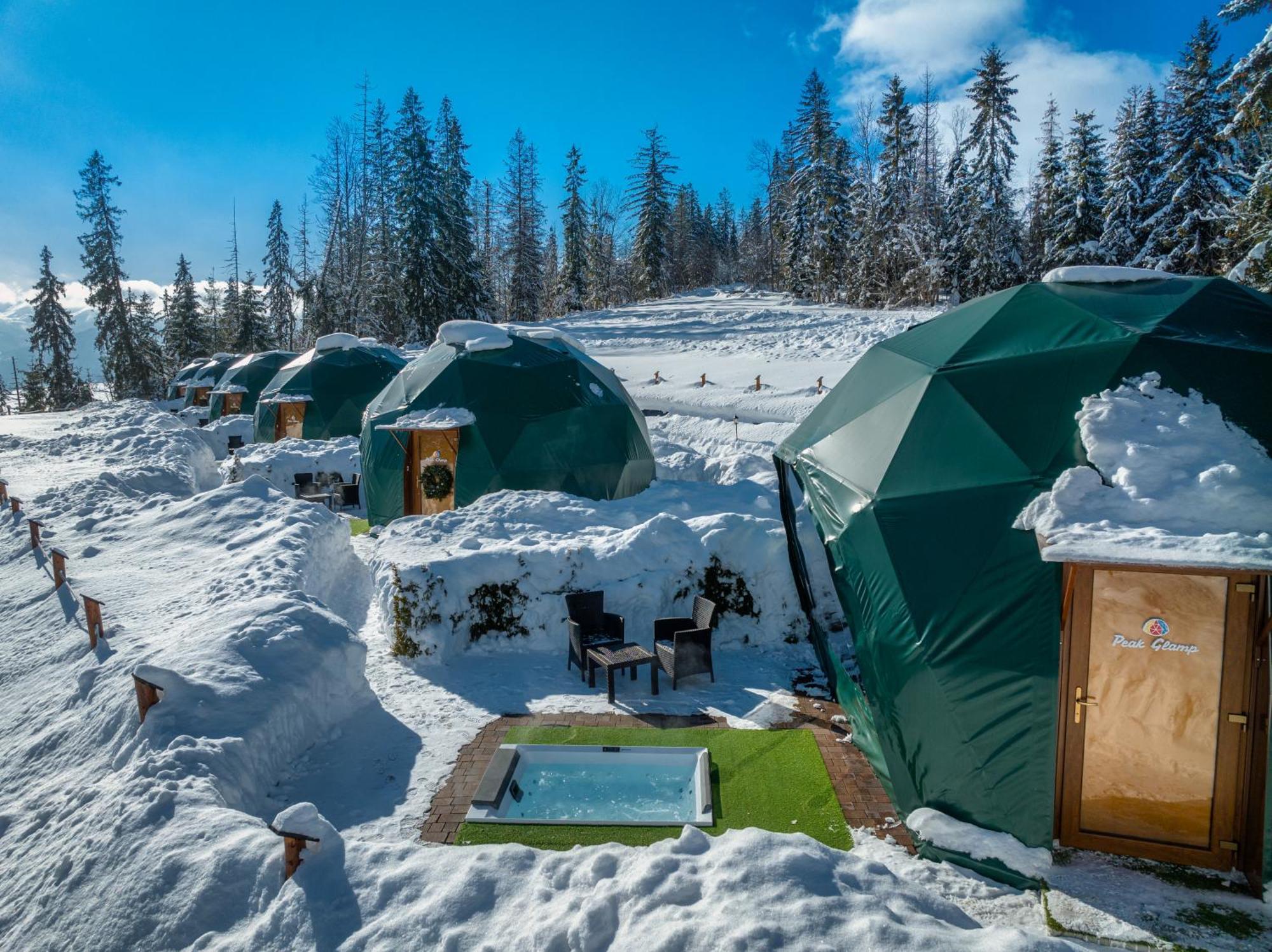 扎科帕内 Peak Glamp & Jacuzzi酒店 外观 照片